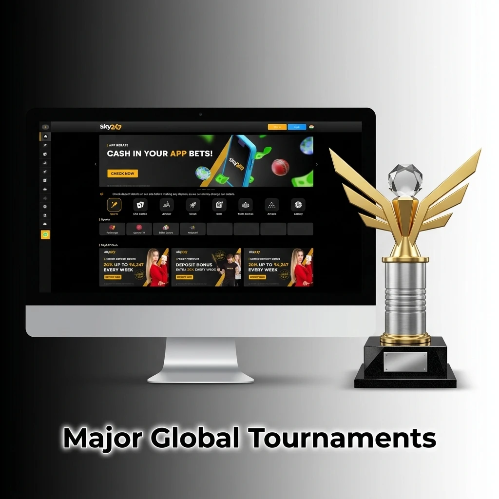 Table of major global esports tournaments across disciplines like Dota 2, CS2, LoL, Valorant, SC2, and Mobile Legends.
