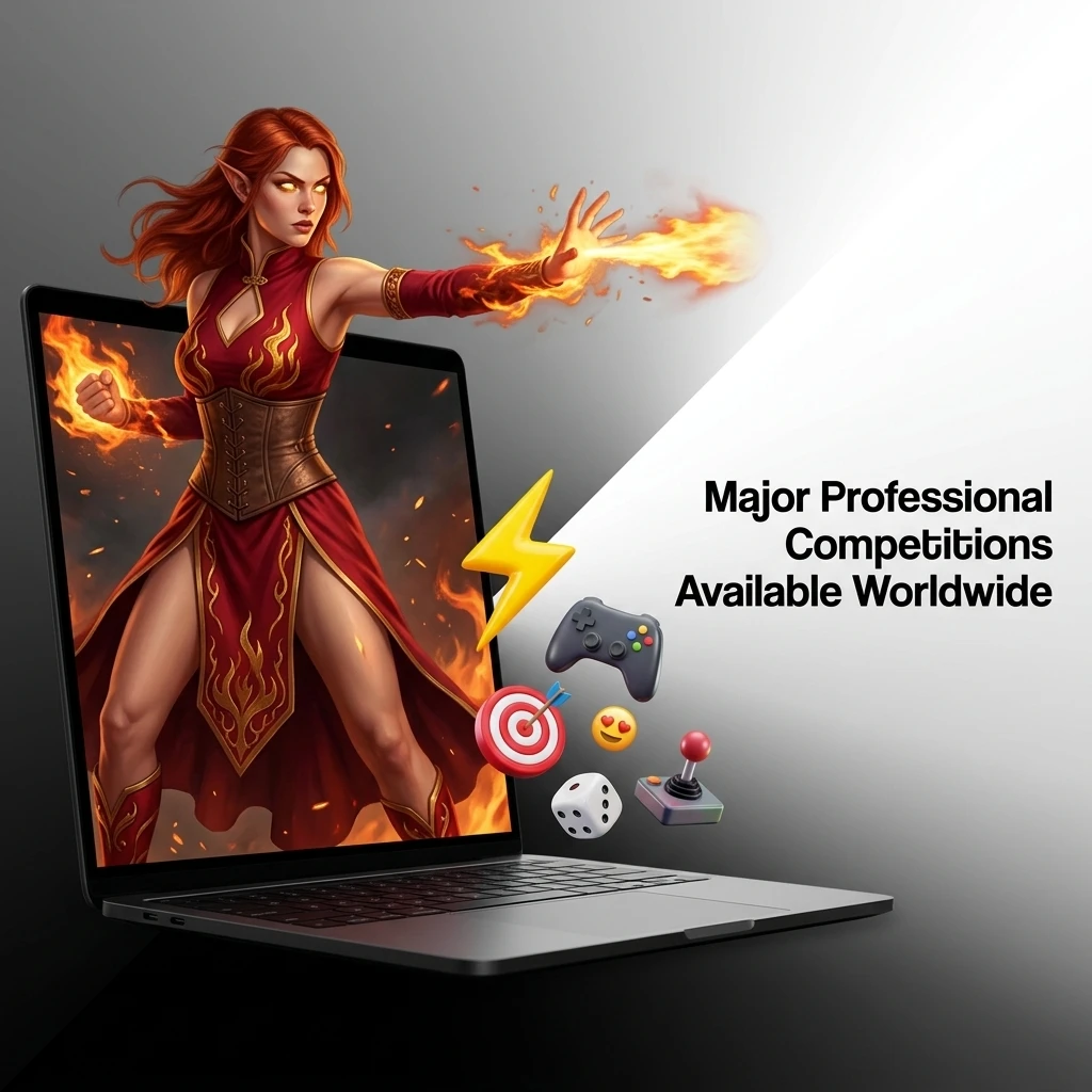 List of major worldwide Dota 2 professional competitions, including The International, ESL One, and DreamLeague.