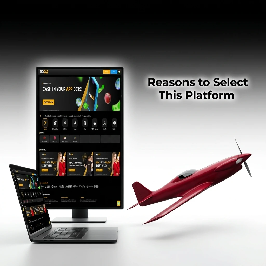 Sky247 platform benefits: massive bonuses, rapid withdrawals, certified fairness, mobile app, and active community.