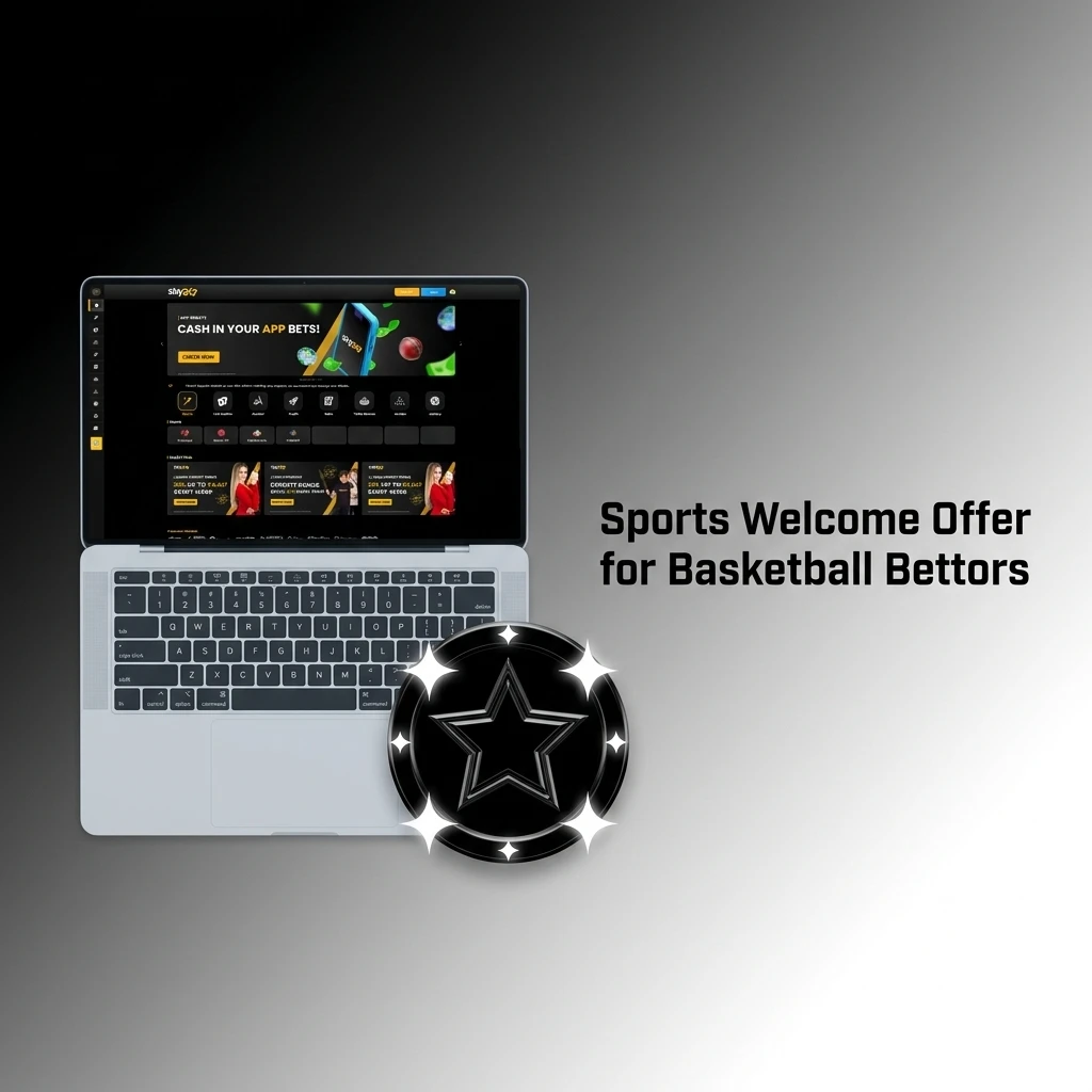 Sky247 sports welcome offer for new basketball bettors featuring a 100% deposit match up to INR 10,000.