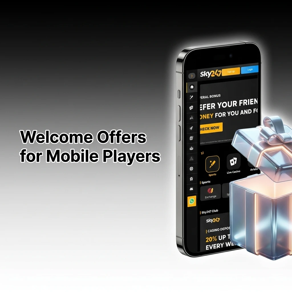 List of welcome offers for mobile players, featuring deposit bonuses, weekly reloads, cashback, and casino promos.